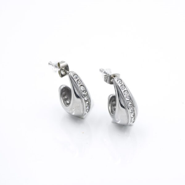 LUNA LOOPS -Silver Tone